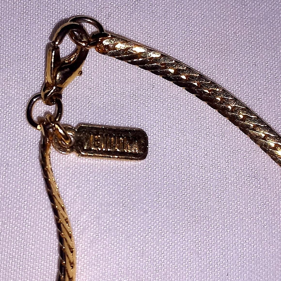 Vintage Vendome Gold tone crystal necklaces. - Picture 3 of 8